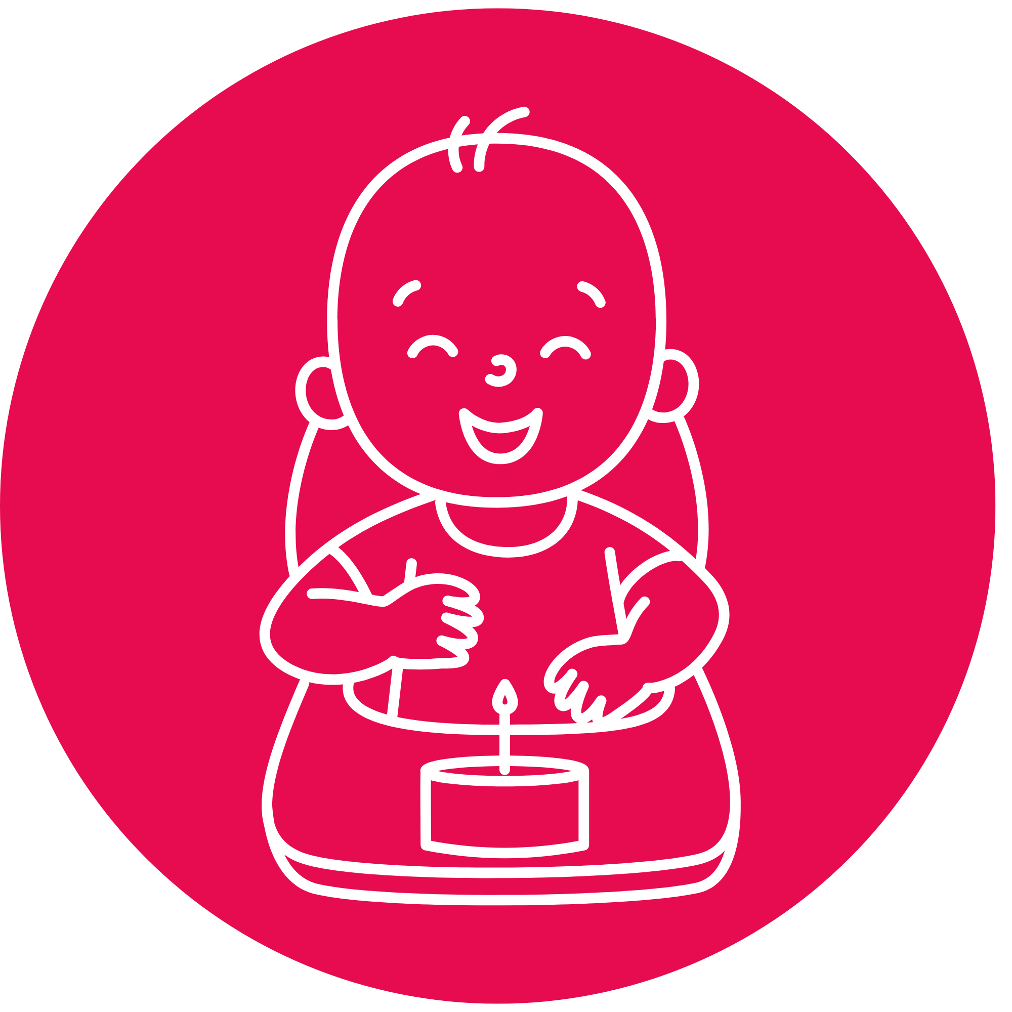 من عمر سنة ونصف حتى سنتين