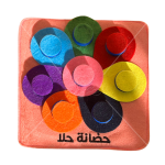 نشاط مطابقة الألوان بالغطي